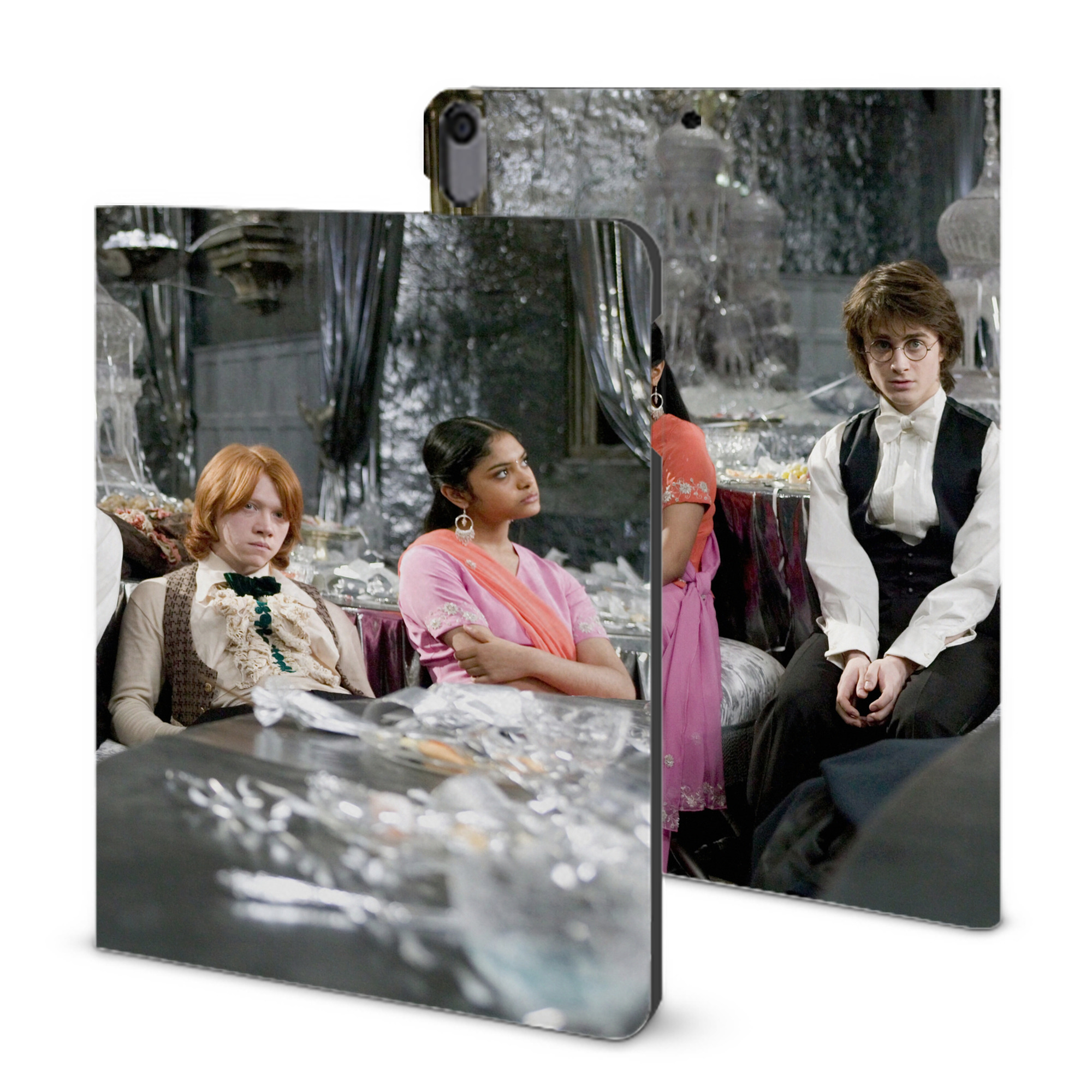 （画像用） Harry Potter ハリー・ポッターシリーズ IPad ケース ブック型 PUレザー TPU 耐衝撃 軽量 薄型 ペン収納なし 全面保護 IPad 各モデル対応